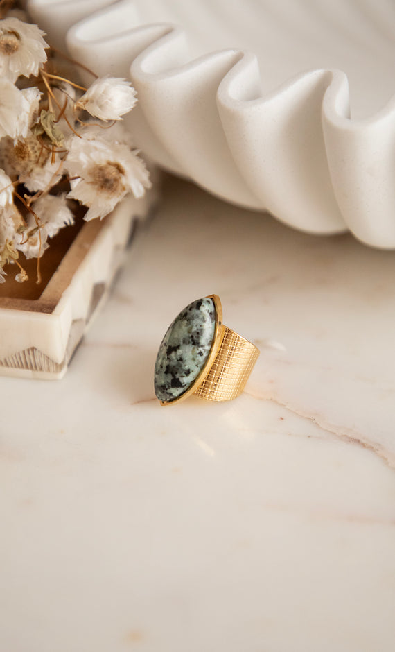Clarisse Dark Green - Ring