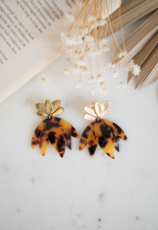 Lely Leo/Gold - Earrings