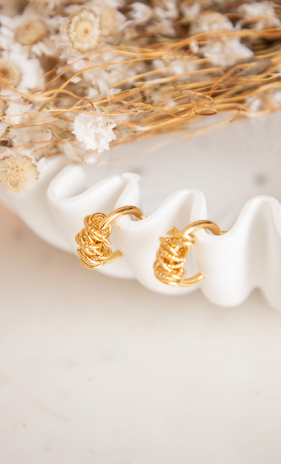 Rings & Things Gold - Oorbellen