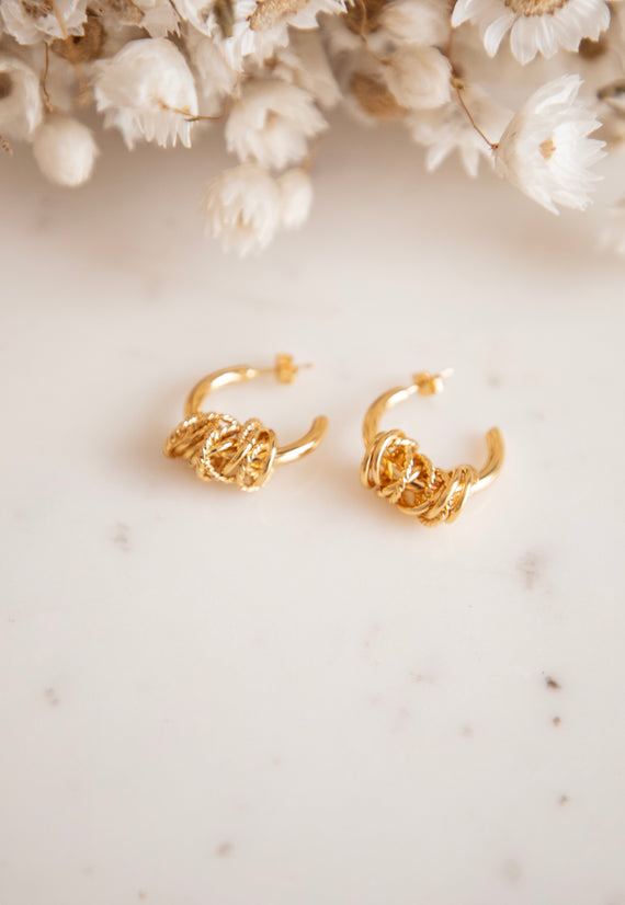 Rings & Things Gold - Oorbellen