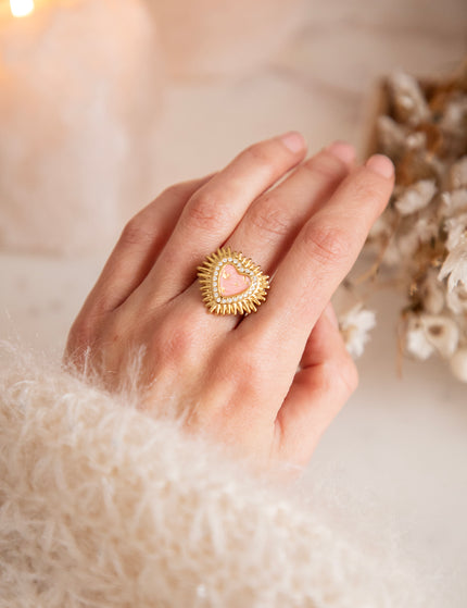 Love Eternity Pink/Gold - Ring