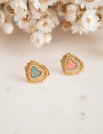 Love Eternity Pink/Gold - Ring