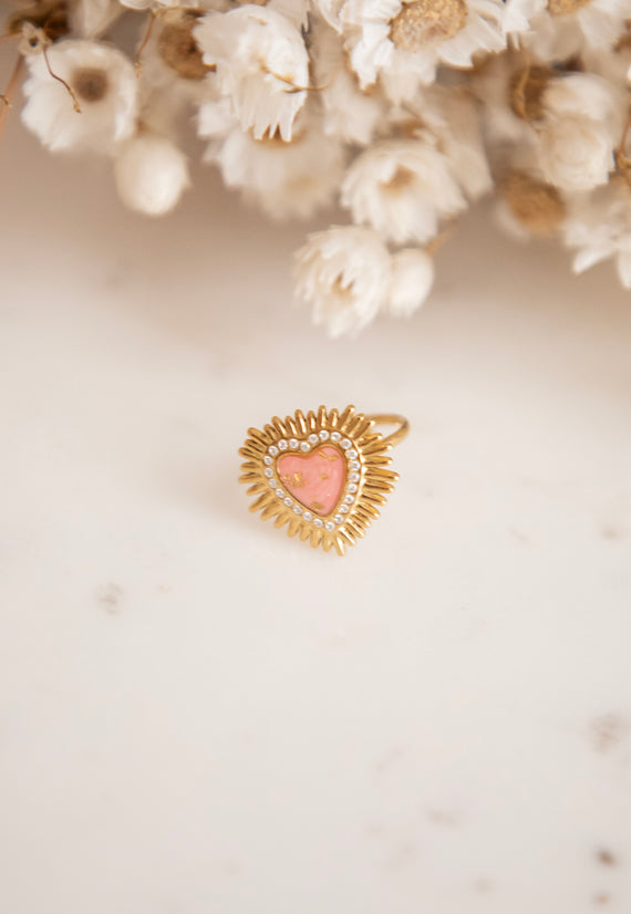 Love Eternity Pink/Gold - Ring