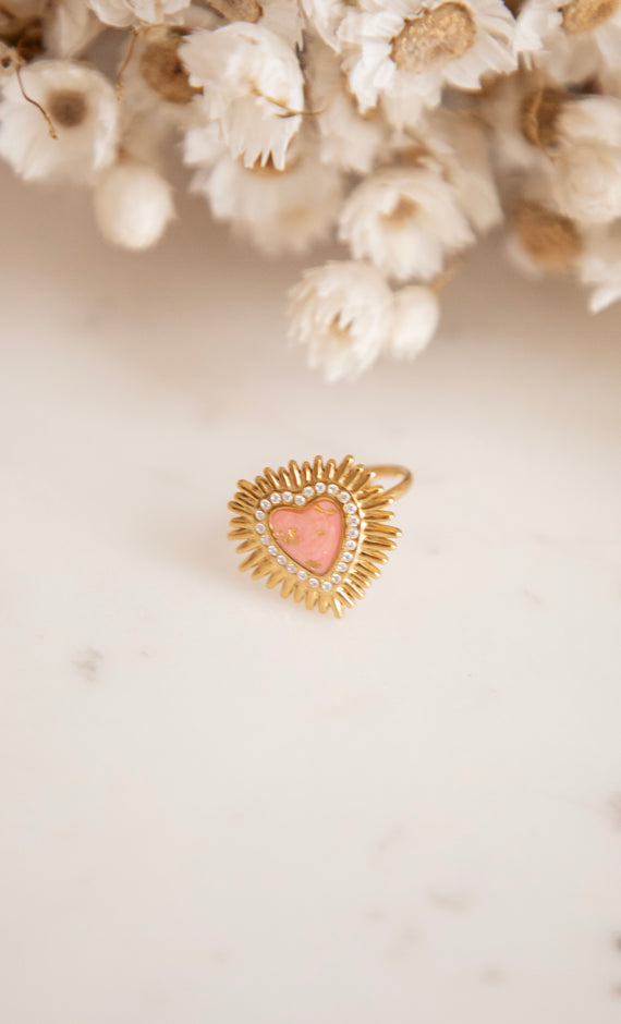 Love Eternity Pink/Gold - Ring
