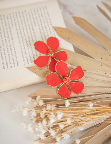 Wildflower Red - Earrings