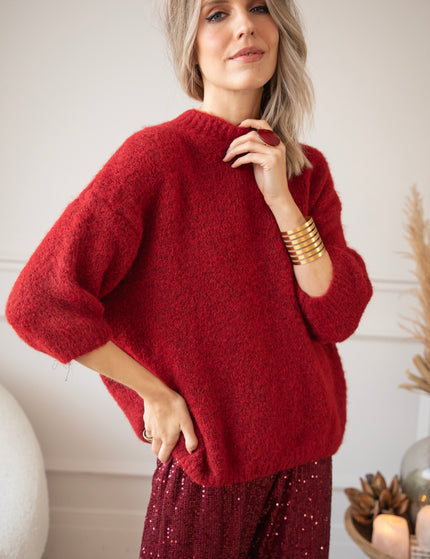 Baggy Babette Red - Sweater