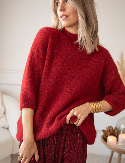 Baggy Babette Red - Sweater