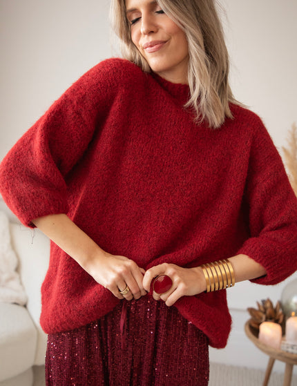 Baggy Babette Red - Sweater