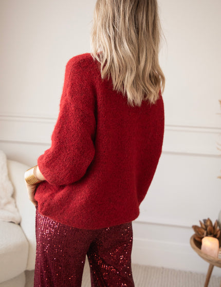Baggy Babette Red - Sweater