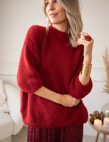 Baggy Babette Red - Sweater