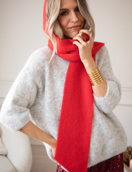 Pullover - Baggy Babette - Hellgrau