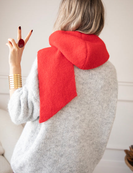 Schal - Face The Cold - Rot