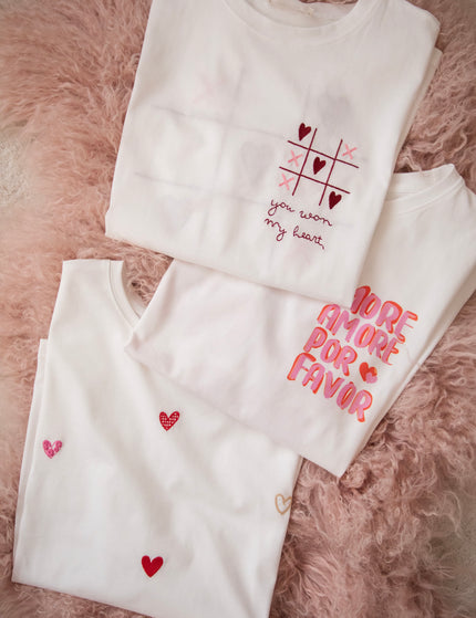 You Won My Heart White - T-Shirt