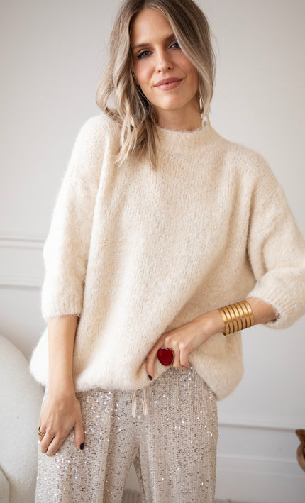 Pullover - Baggy Babette - Beige