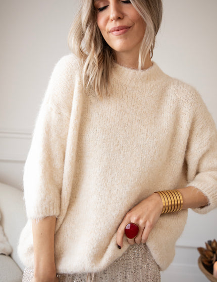 Pullover - Baggy Babette - Beige