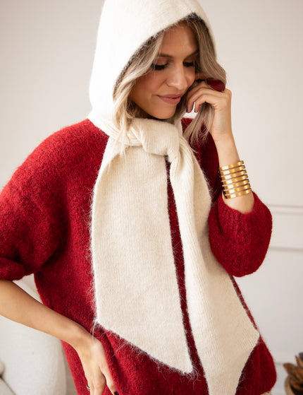 Face The Cold Beige - Scarf