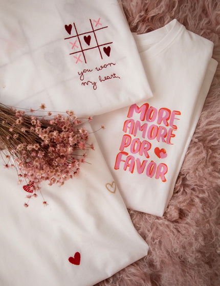 You Won My Heart White - T-Shirt