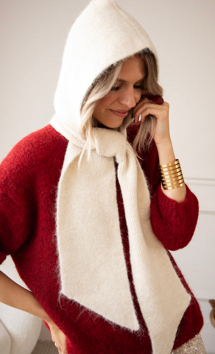 Face The Cold Beige - Scarf