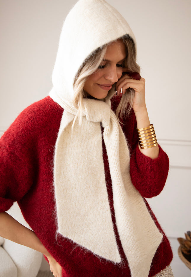 Face The Cold Beige - Scarf