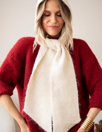 Face The Cold Beige - Scarf