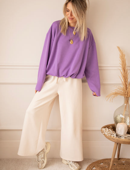 Soft Stretch Purple - Sweater