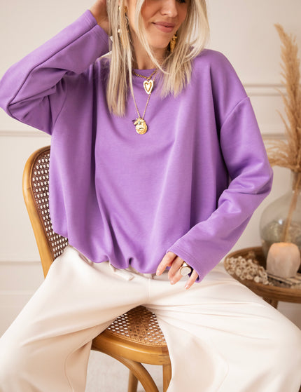 Soft Stretch Purple - Sweater