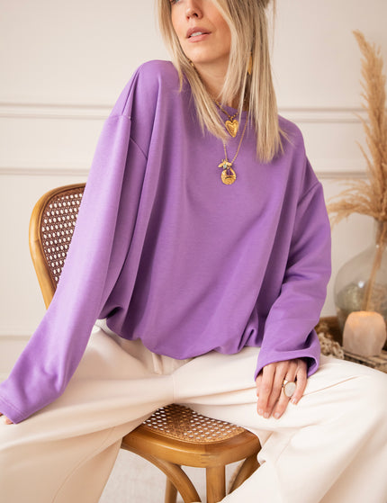 Soft Stretch Purple - Sweater