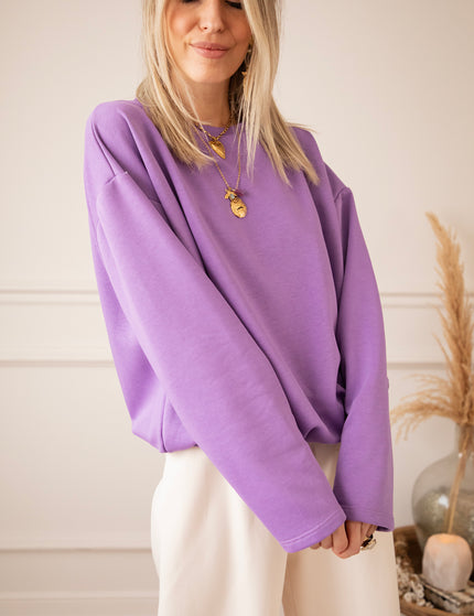 Soft Stretch Purple - Sweater