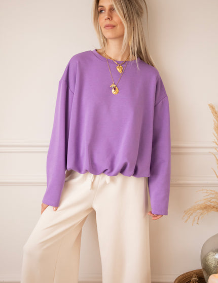 Soft Stretch Purple - Sweater