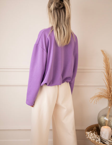 Soft Stretch Purple - Sweater