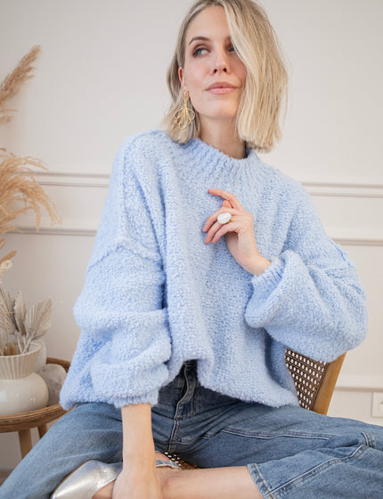 Amber Woolen Baby Blue - Sweater