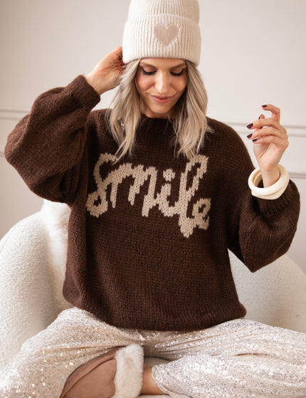Pullover - Your Softest Smile - Choco