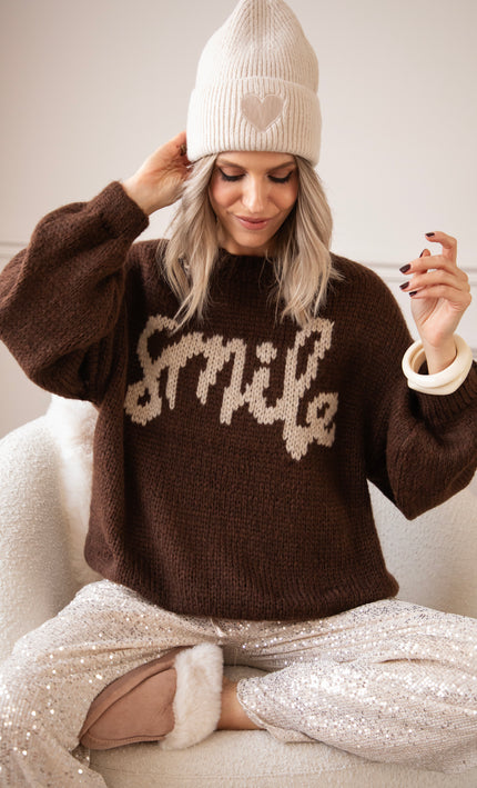 Pullover - Your Softest Smile - Choco