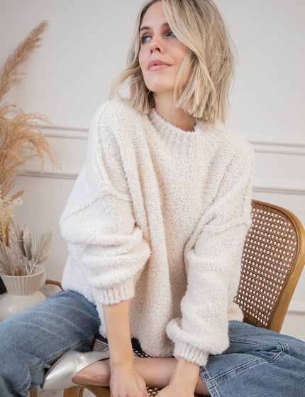 Amber Woolen Beige - Sweater