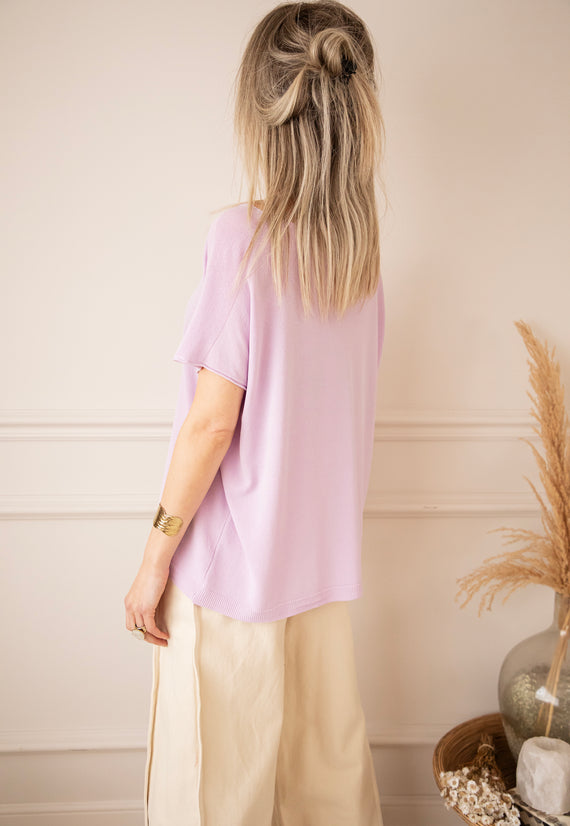 T-Shirt - Yuna - Lila