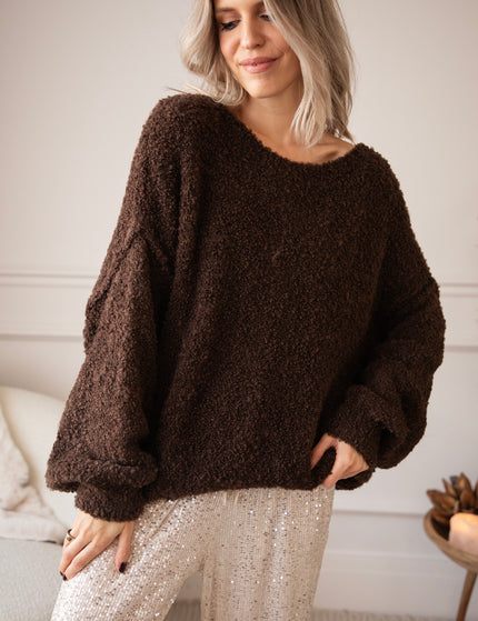 Pullover - Soft Soul - Choco