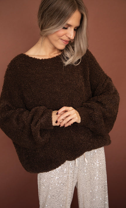 Pullover - Soft Soul - Choco