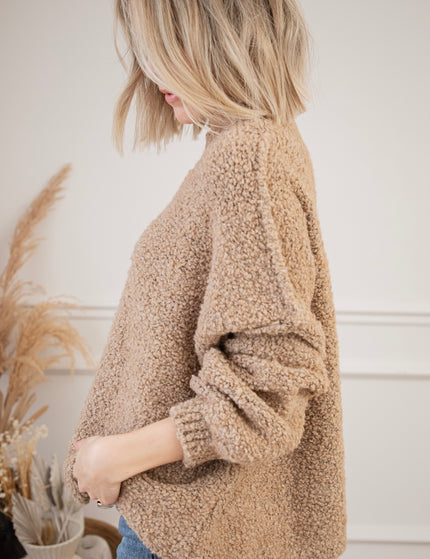 Amber Woolen Camel - Sweater