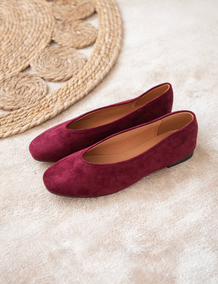 Fenna Burgundy - Flats