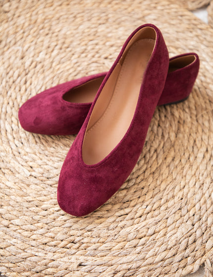 Fenna Burgundy - Flats