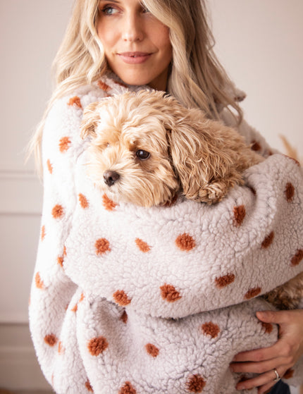Polka Crush Teddy Beige/Camel - Jacket