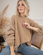 Amber Woolen Camel - Sweater