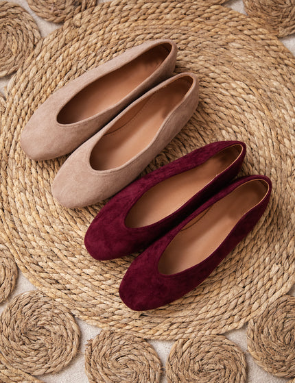 Fenna Burgundy - Flats