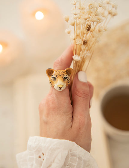 Leopard Camel - Ring