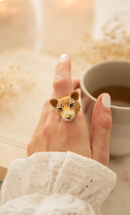 Leopard Camel - Ring