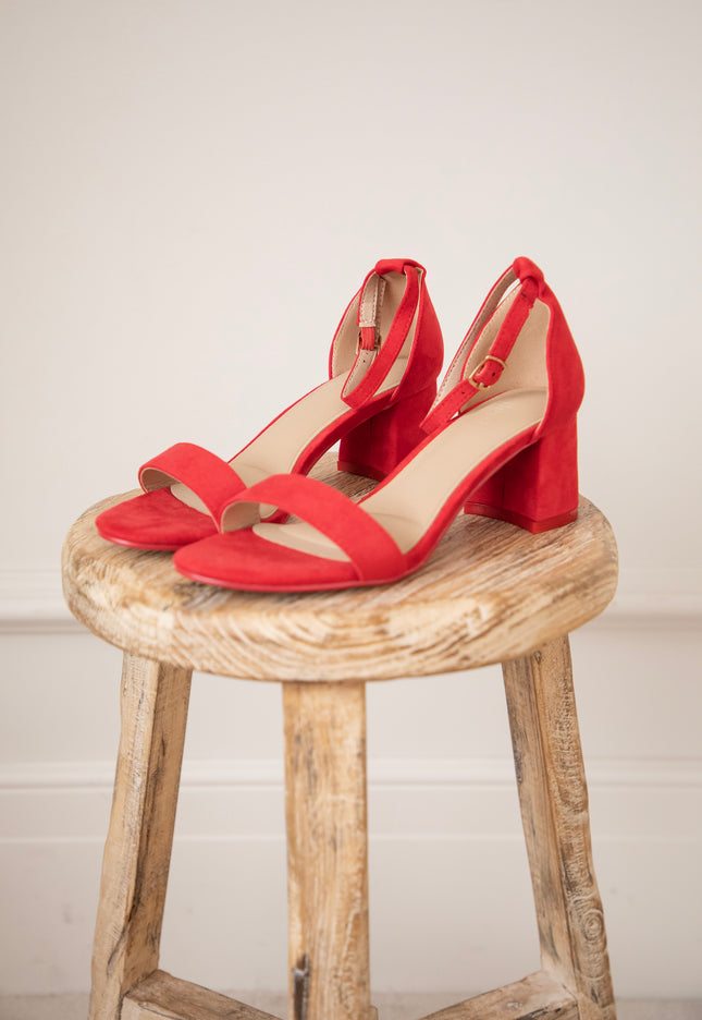 Statement Step Red - Heels