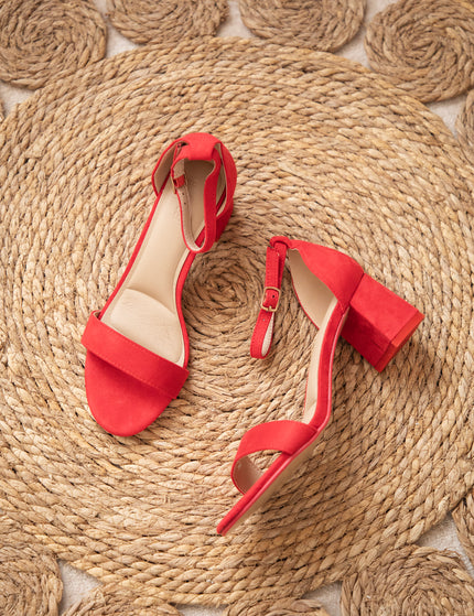 Statement Step Red - Heels