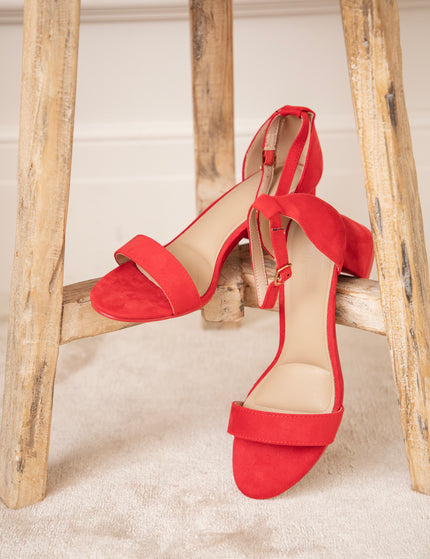 Statement Step Red - Heels