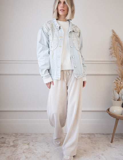 Louise Pearl Light Blue - Jacket