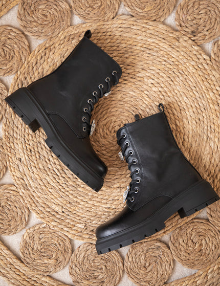 Belle Biker Black - Boots